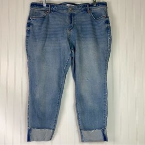 LOFT Blue Ankle & Cropped Jeans